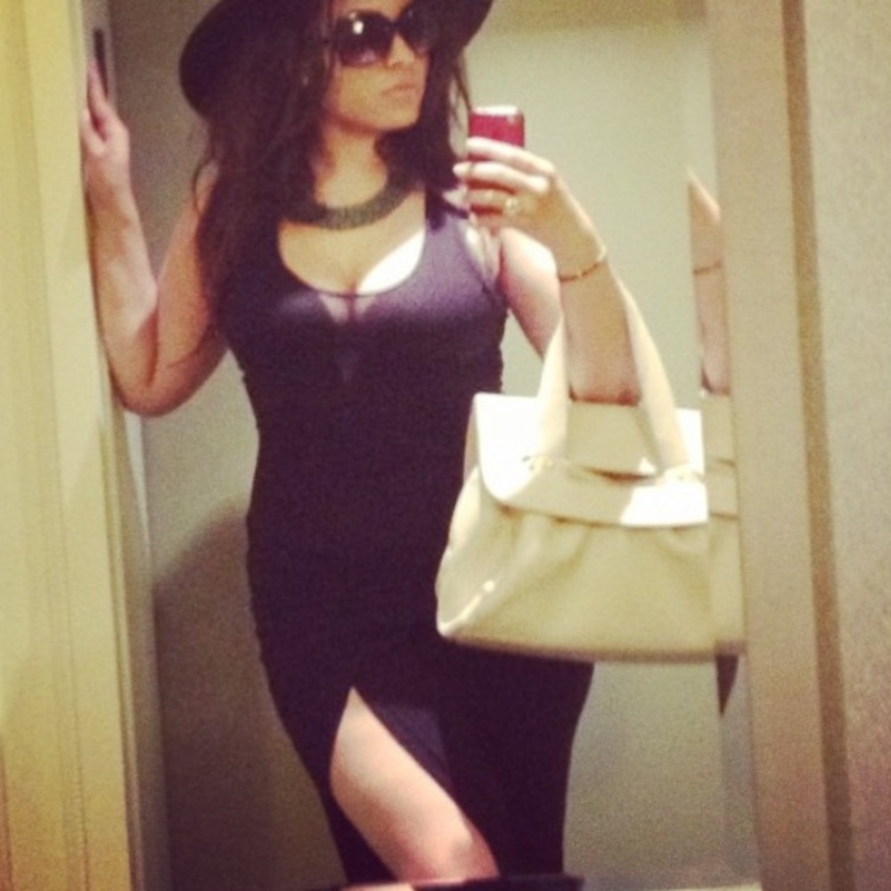 Gorgeous A’Gaci Black Dress
